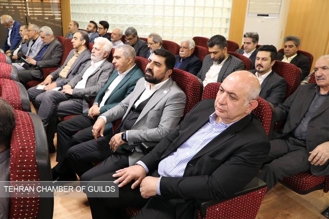 اولین جلسه 1404 اعضای هئیت مدیره اتحادیه با ریاست محترم اتاق اصناف تهران